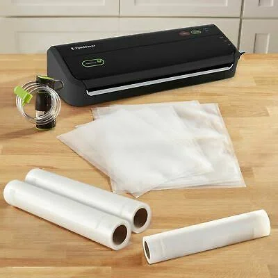 Foodsaver FM2000 Manual Vacuum Sealing System and Starter Bundle
