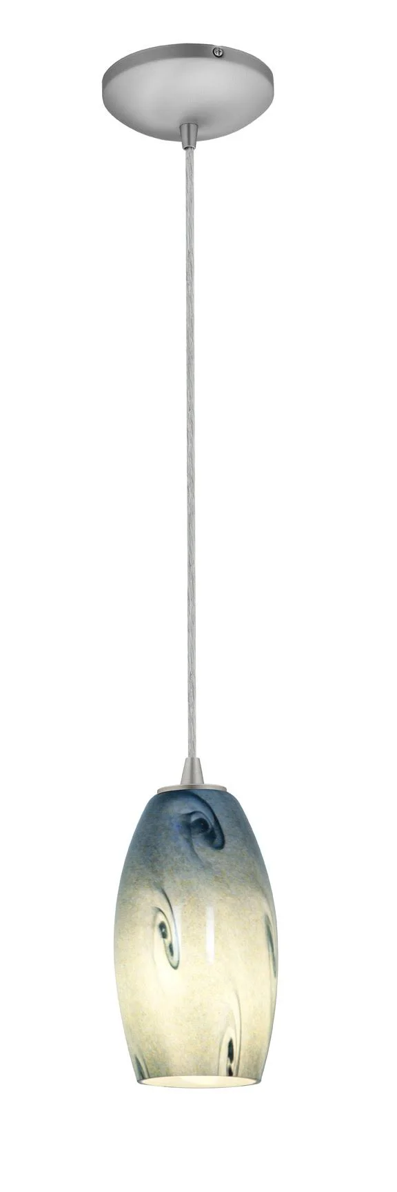 Access Lighting 28011-1C-ORB/ASKY Merlot - 1 Light Pendant Oil Rubbed