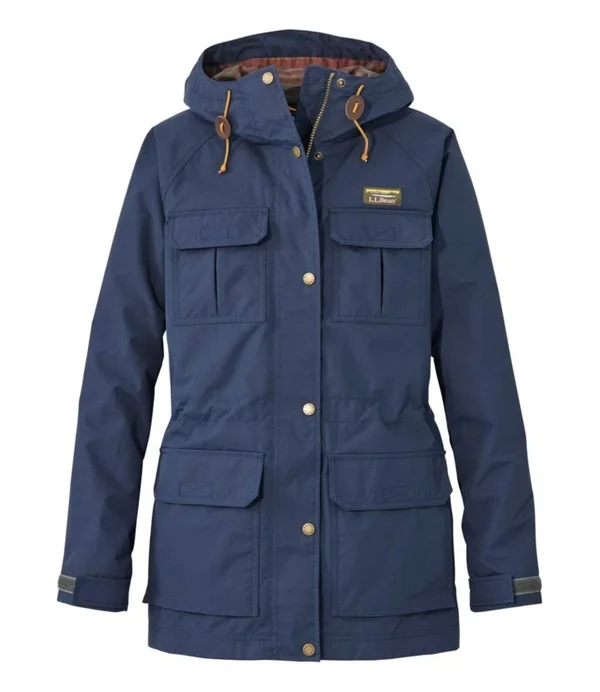 Women's Mountain Classic Water-Resistant Jacket Blue Extra Large, L.L.Bean