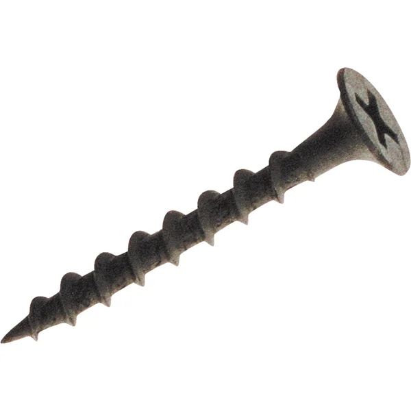 Grip Rite Coarse Thread Bugle Head Drywall Screw - Black - 2 in 2cdws35m
