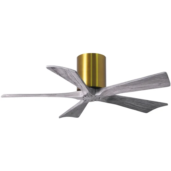 Irene Hugger Ceiling Fan by Matthews Fan Company - Polished Chrome, IR5H-CR-BW-60