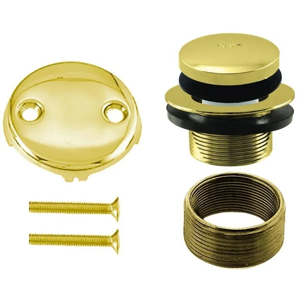 Westbrass D93K-12 Tip-Toe Universal Trim Set with 2 Hole Faceplate - Oil Rubbed Bronze