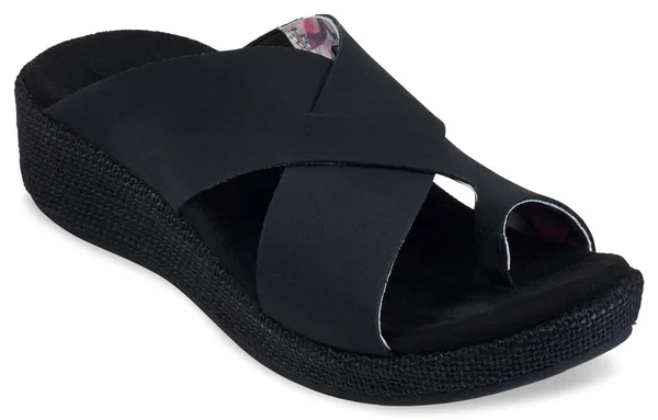 Spenco Oasis Slide (Black) Women's Sandals
