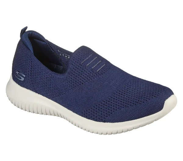 Skechers Women's Ultra Flex Harmonious Slip-On Shoe, Dark Navy