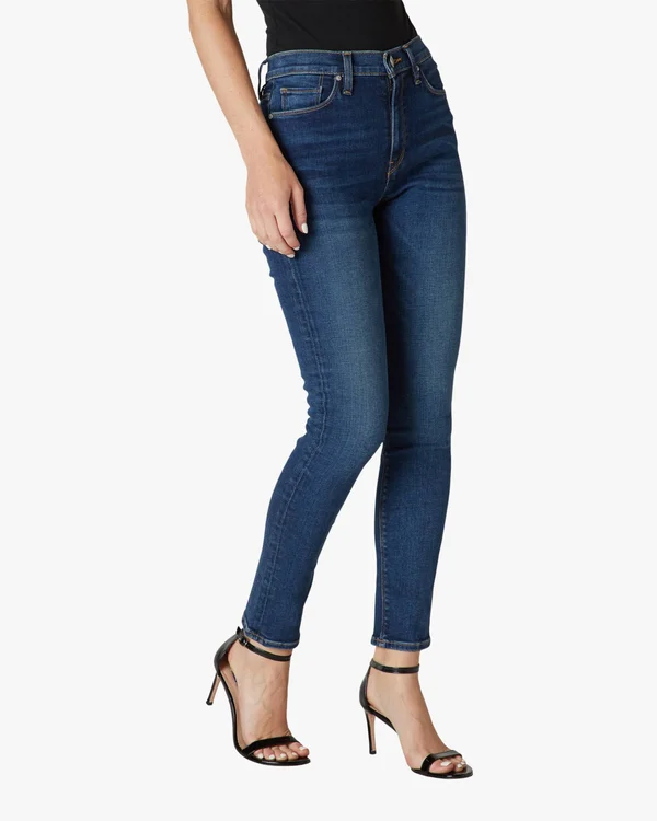 Hudson Women's Barbara High-Rise Super Skinny Jeans - Spiral - Size 24