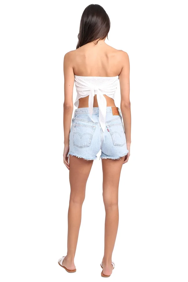 Here & Now Bandana Top S - White