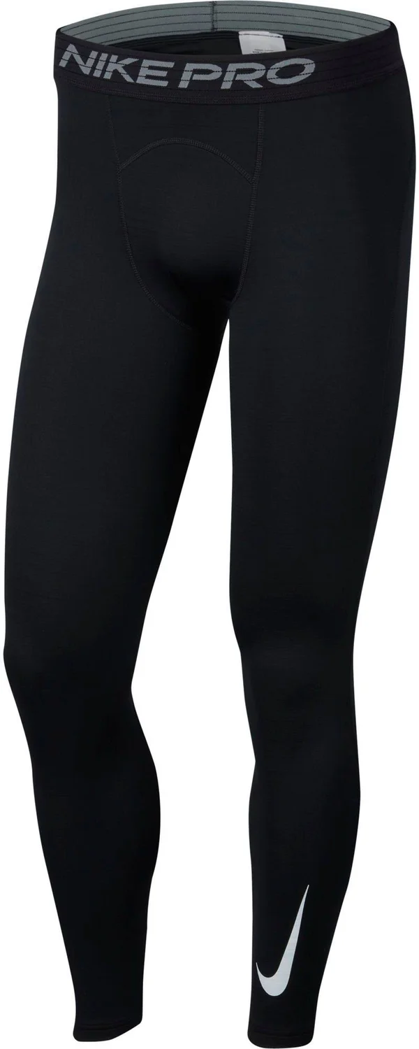 Nike Men's Pro Warm Tights, XXL, Black