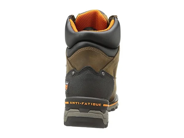 Timberland Pro Men's 6 in. Boondock Soft Toe Waterproof Work Boots, Brown