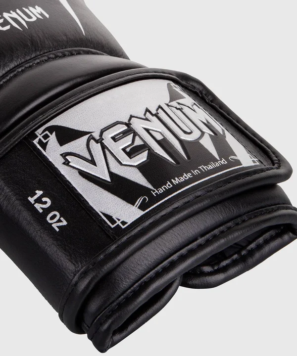 Venum Giant 3.0 Boxing Gloves, Black, Silver
