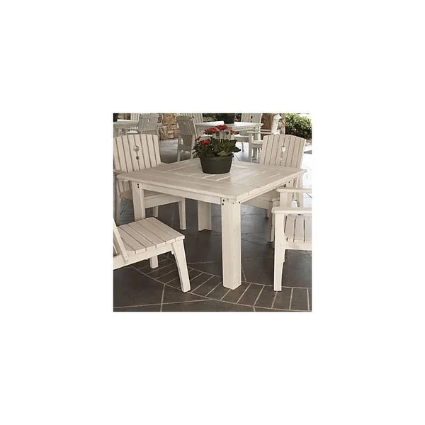 Darby Home Co Milford Square Dining Table; Lime (Distressed)