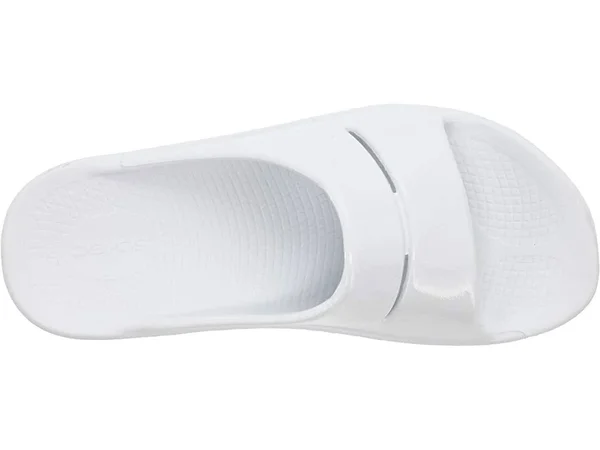 OOFOS OOahh Luxe Women's Sandals White : Women's 6 M