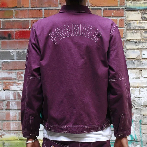 Dickies Sustainable Eisenhower Jacket - S Plum