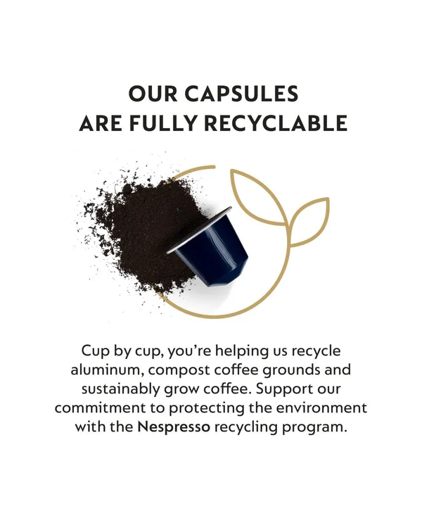 Nespresso OriginalLine Ispirazione Palermo Kazaar Espresso Capsules 50-Count