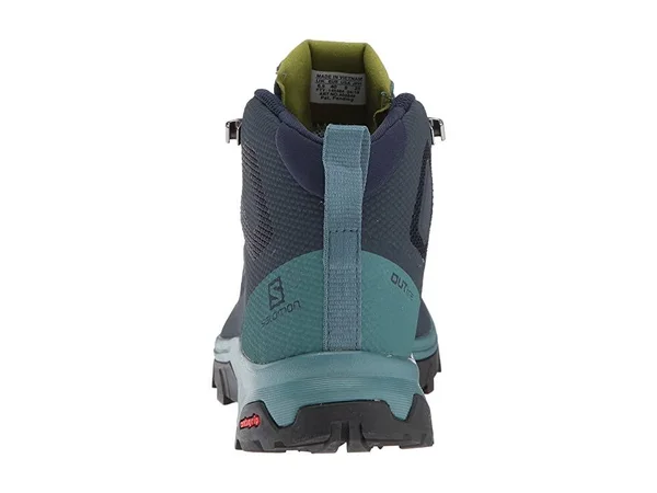 Salomon Women's Outline Mid GTX (9.5 Navy Blazer/Hydro/Guacamole)