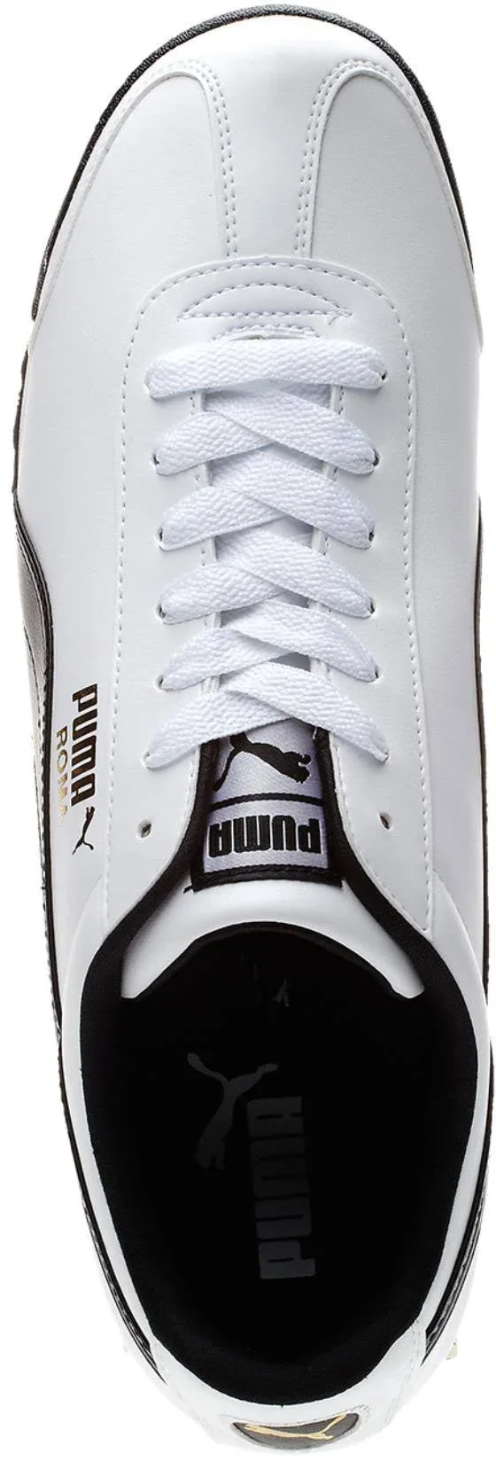 Puma Roma Basic White/Black - Men's, Size: 6