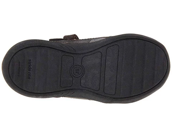 Stride Rite Claire Big Girl's Brown Uniform Flats, Size: 9.5