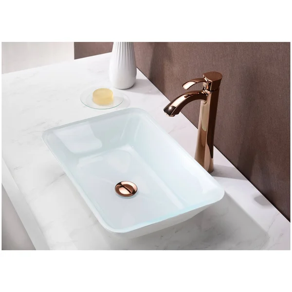 Anzzi LS-AZ194 Broad Series Vessel Sink in White