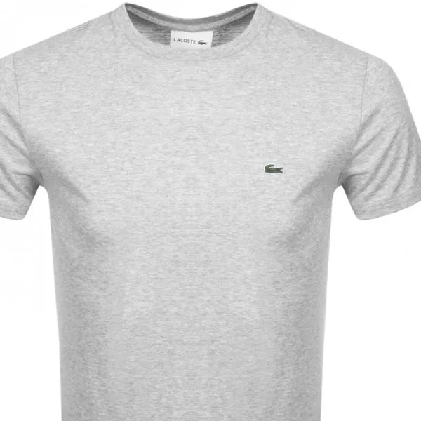 Lacoste Crew Neck T Shirt Grey