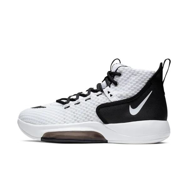 Nike Zoom Rize - Mens Basketball Shoes - White/Black, Size 11.5
