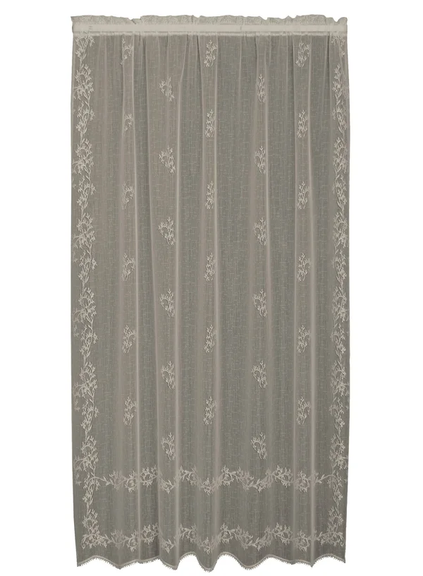 Heritage Lace Sheer Divine PANEL - 60 by 96-Inch, Flax