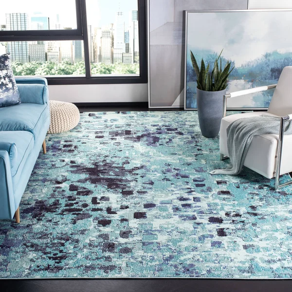 Safavieh Madison Gray/Beige 9 ft. x 12 ft. Area Rug