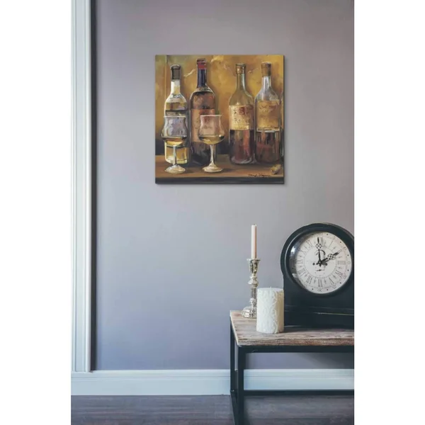 Epic Graffiti cellar Whites by Marilyn Hageman - Giclee Canvas Wall Art, 12x22X12x22 37x22 x 37x22