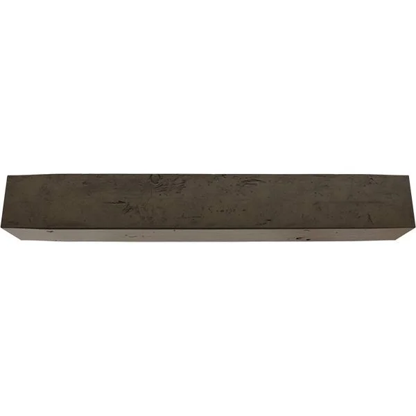 Ekena Millwork MANUKP08X10X72ZW 8x22H x 10x22D x 72x22W Knotty Pine Faux Wood Fireplace Mantel, Premium Walnut