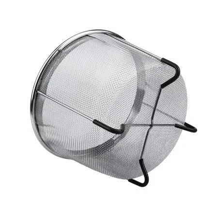 Kitchen Parts Stainless Steel Silica Gel Handle Vegetable Fruit Accessories Steamers Basket Pressure Cooker - Size: 220