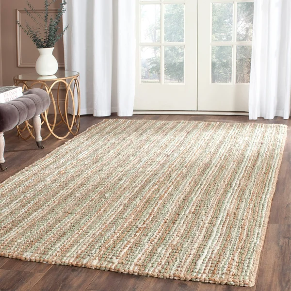 Safavieh NF447A Natural Fiber Area Rug - Natural: 6-ft x 9-ft