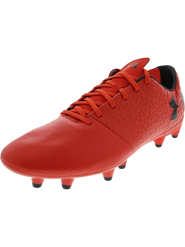 Under Armour Men's Magnetico Select FG Soccer Shoe 600/Radio Red, 10.5