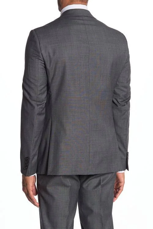 Calvin Klein Malbin Notch Collar Slim Fit Suit SEPARATE Jacket, Size 41r - Grey at Nordstrom Rack