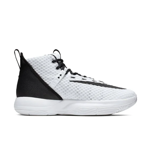 Nike Zoom Rize - Mens Basketball Shoes - White/Black, Size 11.5