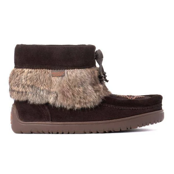 Manitobah Mukluks - Keewatin Waterproof Dark Brown, Size 8