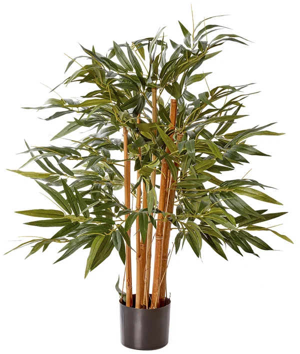 Nearly Natural 3 ft. Biggy Bamboo Silk Tree