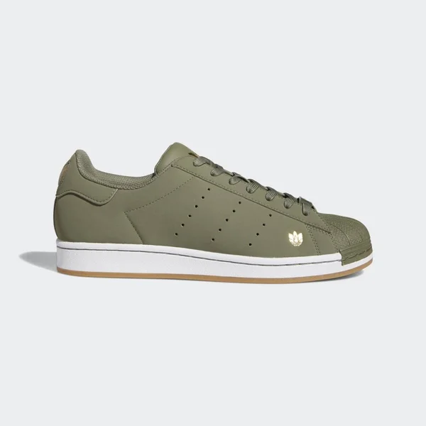 Adidas Originals Mens Superstan - Shoes Legacy Green/White/Gold Size 09.5