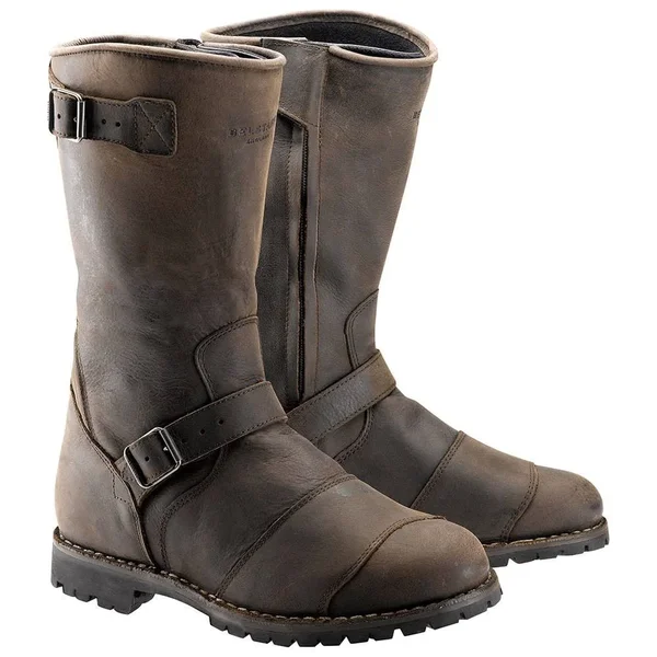 Belstaff Endurance Motorcycle Boots - Brown, Size 39