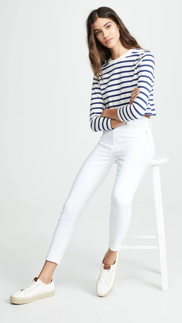 Frame Ali High Rise Cigarette Jeans