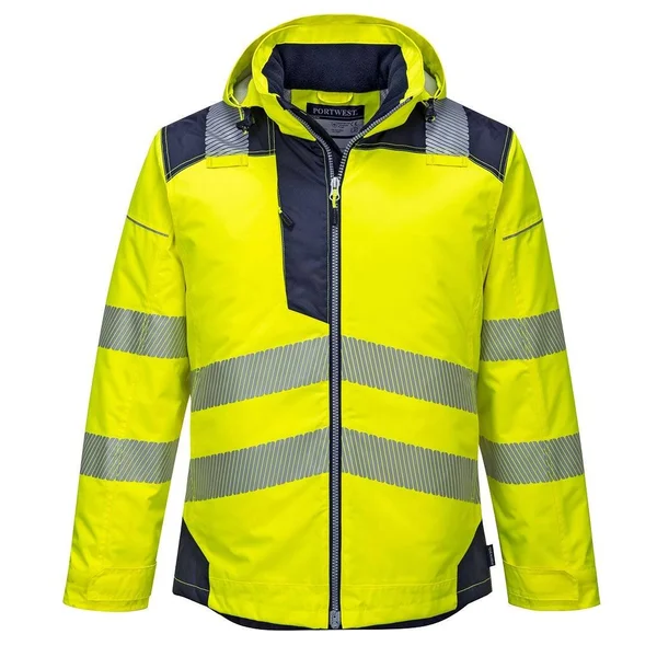 T400 - PW3 Hi-Vis Winter Jacket - SM, Orange/Black