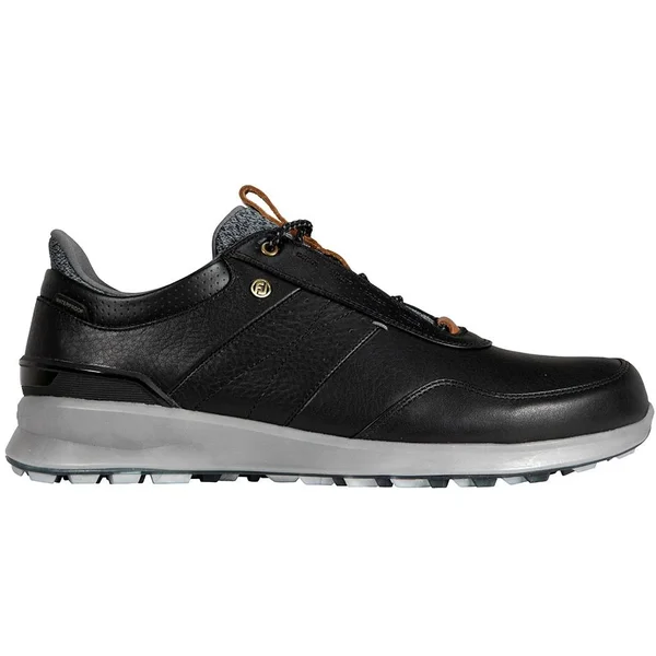 FootJoy Men's Stratos Golf Shoes 50049 - Black/Gray - 7 - Medium