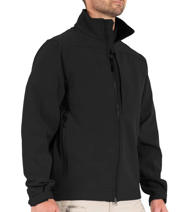 First Tactical Tactix Softshell Jacket, Men's Black