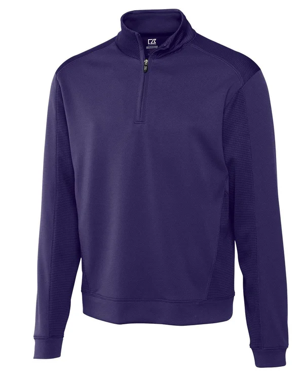 Cutter & Buck DryTec Edge Half Zip BCK08861 College Purple 3XT