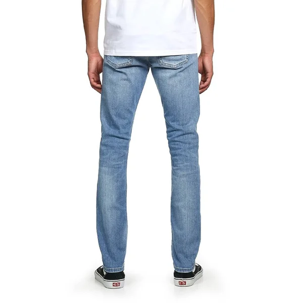 Carhartt WIP Rebel Pant Spicer Blue Stretch Denim - 11.75 oz - Blue - 34/34 - Men