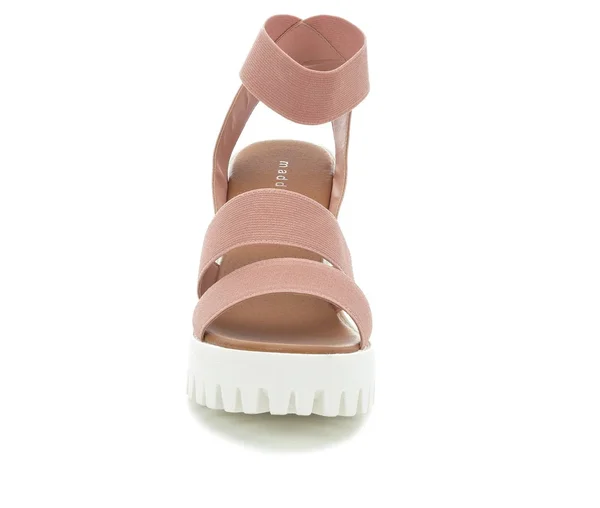 Madden Girl Soho Lug Sandals - Blush