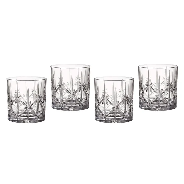 Marquis by Waterford Sparkle Double Old Fashioned Glasses Set of 4