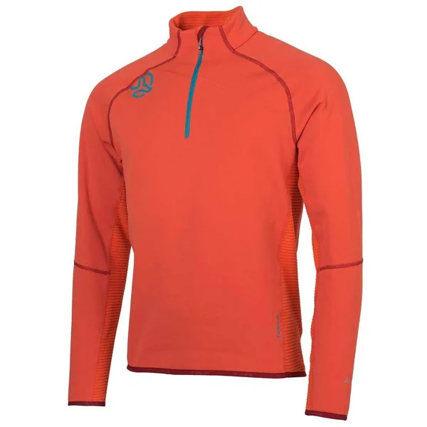 Ternua Kubik Half Zip Fleece Orange Red L