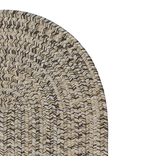 Colonial Mills Farmstand Tweed Area Rug, Size: 9& x 12& Oval, Beige