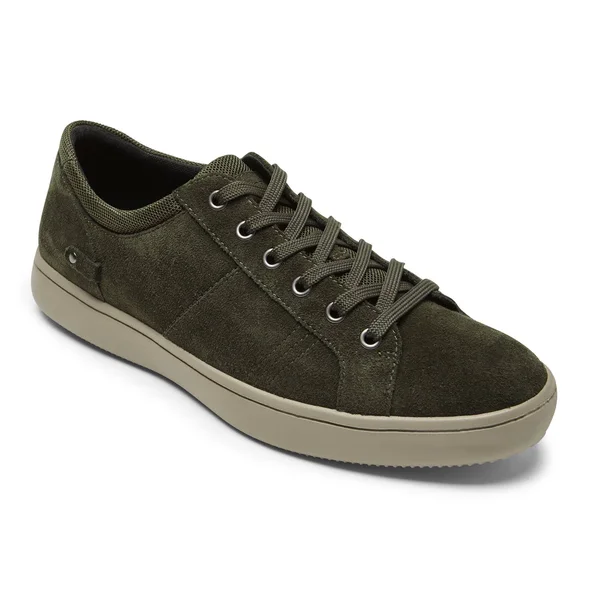 Rockport Mens Colle Tie Sneakers - Size 10 M - Green
