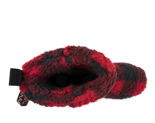 Muk Luks Women's Reyna Boot Red-Black 8
