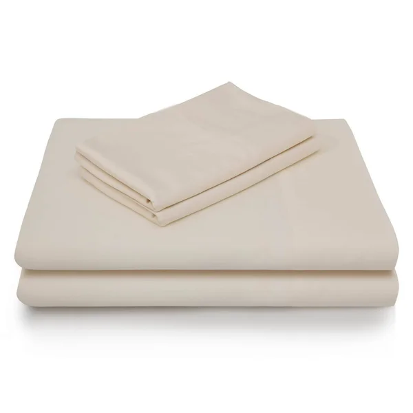 Malouf Rayon from Bamboo Sheet Set King Ivory