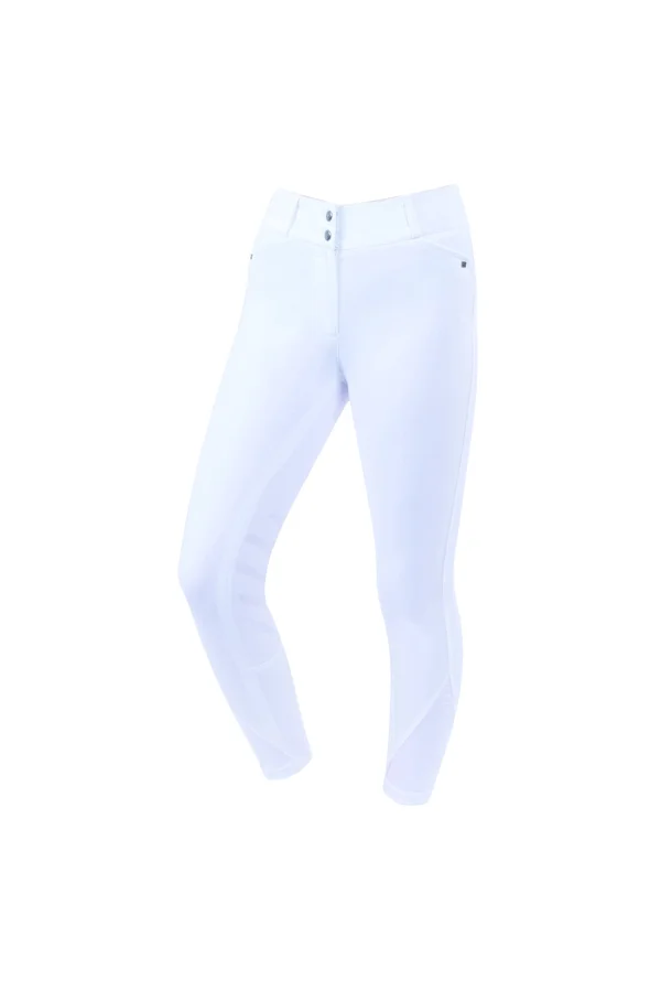 Dublin Pro Form Gel Knee Patch Breeches - 32, White